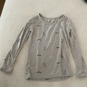 Kyte Baby Long Sleeve Pajamas, 3T, bunny print